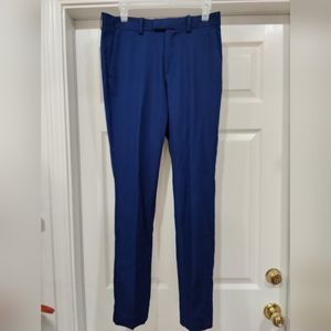 New H&M Navy Blue Skinny Dress Pants